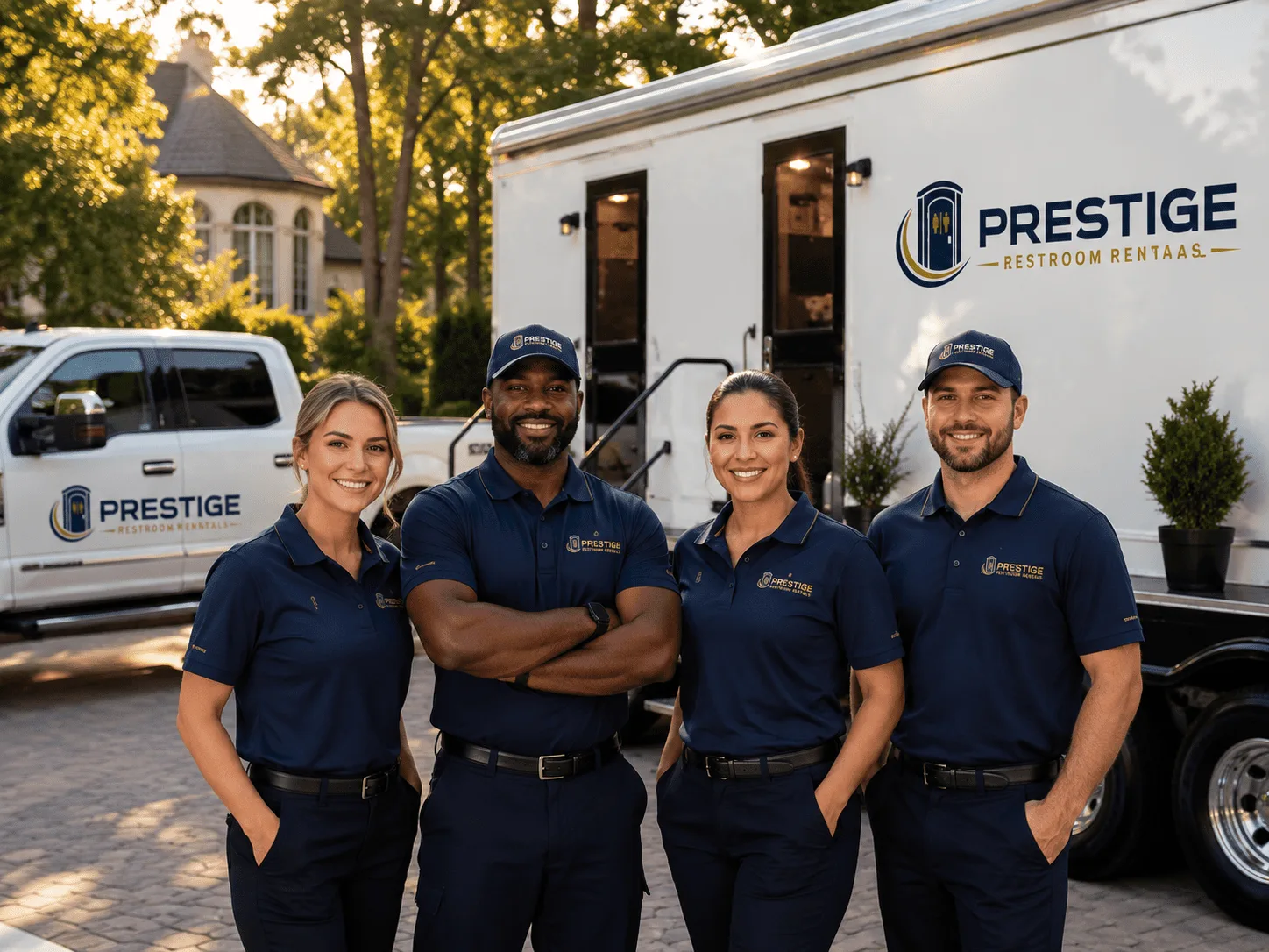 Trusted Luxury Portable Restrooms company in Des Arc, AR